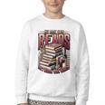 My Book Club Reads Between The Wines Book Club Reading Youth Crewneck Sweatshirt My Book Club Reads Between The Wines Book Club Reading Youth Crewneck Sweatshirt