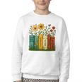 Book Flower 8647 Foxtrots Deltas Tangos Youth Crewneck Sweatshirt Book Flower 8647 Foxtrots Deltas Tangos Youth Crewneck Sweatshirt