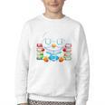 Book Lover Reading Penguin Youth Crewneck Sweatshirt