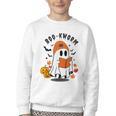 Book Worm Halloween Costume For Book Lovers Youth Crewneck Sweatshirt