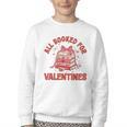 All Booked For Valentines Bow Heart Book Lover Valentine Day Youth Crewneck Sweatshirt All Booked For Valentines Bow Heart Book Lover Valentine Day Youth Crewneck Sweatshirt