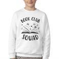 Books Club Squad Reading Book Lover Book Minimalist Team Tee Youth Crewneck Sweatshirt Books Club Squad Reading Book Lover Book Minimalist Team Tee Youth Crewneck Sweatshirt