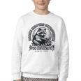 Books Helping Introvert Avoid Conversation Since 1454 Youth Crewneck Sweatshirt