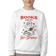 Books Are My LoveLanguage Cupid Valentines Youth Crewneck Sweatshirt Books Are My LoveLanguage Cupid Valentines Youth Crewneck Sweatshirt