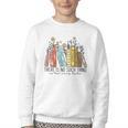 Books Wildflowers There Is No Such Thing As Too Many Books Youth Crewneck Sweatshirt Books Wildflowers There Is No Such Thing As Too Many Books Youth Crewneck Sweatshirt