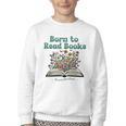 Born To Read Books Forced To Read Emails Book Lover Youth Crewneck Sweatshirt Born To Read Books Forced To Read Emails Book Lover Youth Crewneck Sweatshirt