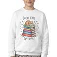 Cats Books Lover Men Women Youth Crewneck Sweatshirt Cats Books Lover Men Women Youth Crewneck Sweatshirt