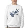 Cavalier King Charles Spaniel Book Nap Vintage Dog Mom Dad Youth Crewneck Sweatshirt