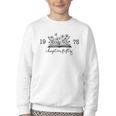 Chapter Fifty 50 Cute 50th 1975 Birthday Book Lovers Youth Crewneck Sweatshirt