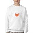 Cool Read Books Be Kind Stay Weird Skeleton Reading Youth Crewneck Sweatshirt