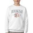 Coquette Bow Book Lover Bookish Coquette Aesthetic Reading Youth Crewneck Sweatshirt Coquette Bow Book Lover Bookish Coquette Aesthetic Reading Youth Crewneck Sweatshirt
