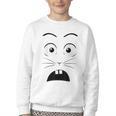 Creepy Carrots Halloween Book Character Costume Youth Crewneck Sweatshirt Creepy Carrots Halloween Book Character Costume Youth Crewneck Sweatshirt