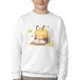 Cute Bee Reading Book Teacher Student Reader Graphic For Men Women Kids Youth Crewneck Sweatshirt Cute Bee Reading Book Teacher Student Reader Graphic For Men Women Kids Youth Crewneck Sweatshirt
