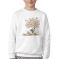 Cute Fairy Reading Fairycore Aesthetic Book Lover Youth Crewneck Sweatshirt Cute Fairy Reading Fairycore Aesthetic Book Lover Youth Crewneck Sweatshirt