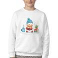 Cute Winter Cozy Snowman Reading Book Lovers Xmas Snowman Youth Crewneck Sweatshirt Cute Winter Cozy Snowman Reading Book Lovers Xmas Snowman Youth Crewneck Sweatshirt