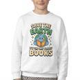 Earth Day Save Earth It´s Only Planet With Books Reader Youth Crewneck Sweatshirt