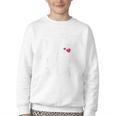 Easily Distracted By Cats And Books Cat & Book Lover Youth Crewneck Sweatshirt