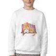 Easily Distracted By Cats And Books Cute Cat Sleeping Girls Youth Crewneck Sweatshirt Easily Distracted By Cats And Books Cute Cat Sleeping Girls Youth Crewneck Sweatshirt