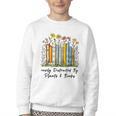 Easily Distracted By Plants And Books Bookworm Gardening Youth Crewneck Sweatshirt Easily Distracted By Plants And Books Bookworm Gardening Youth Crewneck Sweatshirt