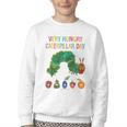 Eric Carle Very Hungry Caterpillar Day Children's Book Youth Crewneck Sweatshirt Eric Carle Very Hungry Caterpillar Day Children's Book Youth Crewneck Sweatshirt
