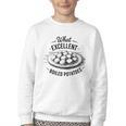What Excellent Boiled Potatoes Book Lover Vintage Literature Youth Crewneck Sweatshirt