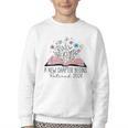 Floral Book A New Chapter Begins Retired 2026 Retirement Youth Crewneck Sweatshirt Floral Book A New Chapter Begins Retired 2026 Retirement Youth Crewneck Sweatshirt