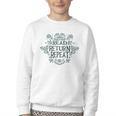 Floral “Read Return Repeat” Book Lovers Readers Librarians Youth Crewneck Sweatshirt Floral “Read Return Repeat” Book Lovers Readers Librarians Youth Crewneck Sweatshirt