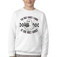The Only Ghost I Know Is The Holy Ghost Ghost Read Book Youth Crewneck Sweatshirt