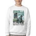 Godzilla Ocean Scene Comic Book Illustration Movie Monster Youth Crewneck Sweatshirt Godzilla Ocean Scene Comic Book Illustration Movie Monster Youth Crewneck Sweatshirt