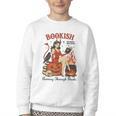 Halloween Bookish Witchy Book Club Hot Girls Read Youth Crewneck Sweatshirt Halloween Bookish Witchy Book Club Hot Girls Read Youth Crewneck Sweatshirt