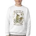 On My Way To Hoard Books And Cause Chaos Tom Foolery Youth Crewneck Sweatshirt On My Way To Hoard Books And Cause Chaos Tom Foolery Youth Crewneck Sweatshirt