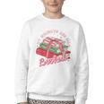 My Holidays Are All Booked Christmas Reading Books Bookish Youth Crewneck Sweatshirt