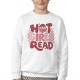 Hot Girls Read Book Lover Feminist Reader Premium Tri-Blend Youth Crewneck Sweatshirt Hot Girls Read Book Lover Feminist Reader Premium Tri-Blend Youth Crewneck Sweatshirt