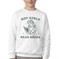 Hot Girls Read Books Bookish Booklover Christmas Youth Crewneck Sweatshirt Hot Girls Read Books Bookish Booklover Christmas Youth Crewneck Sweatshirt