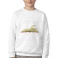 It's Not Hoarding If It's Books Premium Tri-Blend Youth Crewneck Sweatshirt