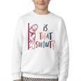 Jesus God Smut Reader Smut Reading Book Is That Smut Youth Crewneck Sweatshirt