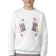 Just a Girl Who Loves Books Lover Reading Library Librarian Youth Crewneck Sweatshirt