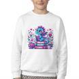 Just A Girl Who Loves Dragons And Books Cute Dragon Reading Premium Tri-Blend Youth Crewneck Sweatshirt Just A Girl Who Loves Dragons And Books Cute Dragon Reading Premium Tri-Blend Youth Crewneck Sweatshirt
