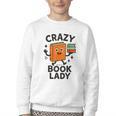 Librarian Book Reader Collector Book Worm For Women Youth Crewneck Sweatshirt