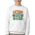 Lifting To Hold More Books Weightlifting Workout Gym Lover Youth Crewneck Sweatshirt Lifting To Hold More Books Weightlifting Workout Gym Lover Youth Crewneck Sweatshirt