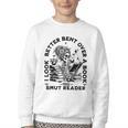 I Look Better Bent Over A Book Smut Reader Youth Crewneck Sweatshirt I Look Better Bent Over A Book Smut Reader Youth Crewneck Sweatshirt