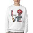 Love Books Reading Youth Crewneck Sweatshirt