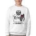 Love Me Like My Demons Do Dark Romance Merch Smutty Book Youth Crewneck Sweatshirt Love Me Like My Demons Do Dark Romance Merch Smutty Book Youth Crewneck Sweatshirt