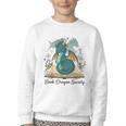 Magical Book Dragon Fantasy Reading Enthusiast Art Youth Crewneck Sweatshirt Magical Book Dragon Fantasy Reading Enthusiast Art Youth Crewneck Sweatshirt
