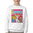 Marvel Universe Classic Dazzler Vintage Comic Book Cover Youth Crewneck Sweatshirt