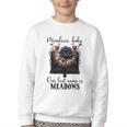 Meadows Baby Our Last Name Is Meadows Dark Romance Smut Book Youth Crewneck Sweatshirt