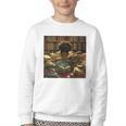 Melanin Afro Women Educated Reading Book History Girls Youth Crewneck Sweatshirt Melanin Afro Women Educated Reading Book History Girls Youth Crewneck Sweatshirt