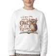 If You Need Me Owl Be Reading Book Lover Students Youth Crewneck Sweatshirt If You Need Me Owl Be Reading Book Lover Students Youth Crewneck Sweatshirt