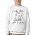 Nerdy Dirty Inked & Curvy ShirtSmutty Book TeesSmut Reader Youth Crewneck Sweatshirt