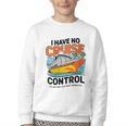 I Have No Cruise Trip Control They Book Themselves Youth Crewneck Sweatshirt
